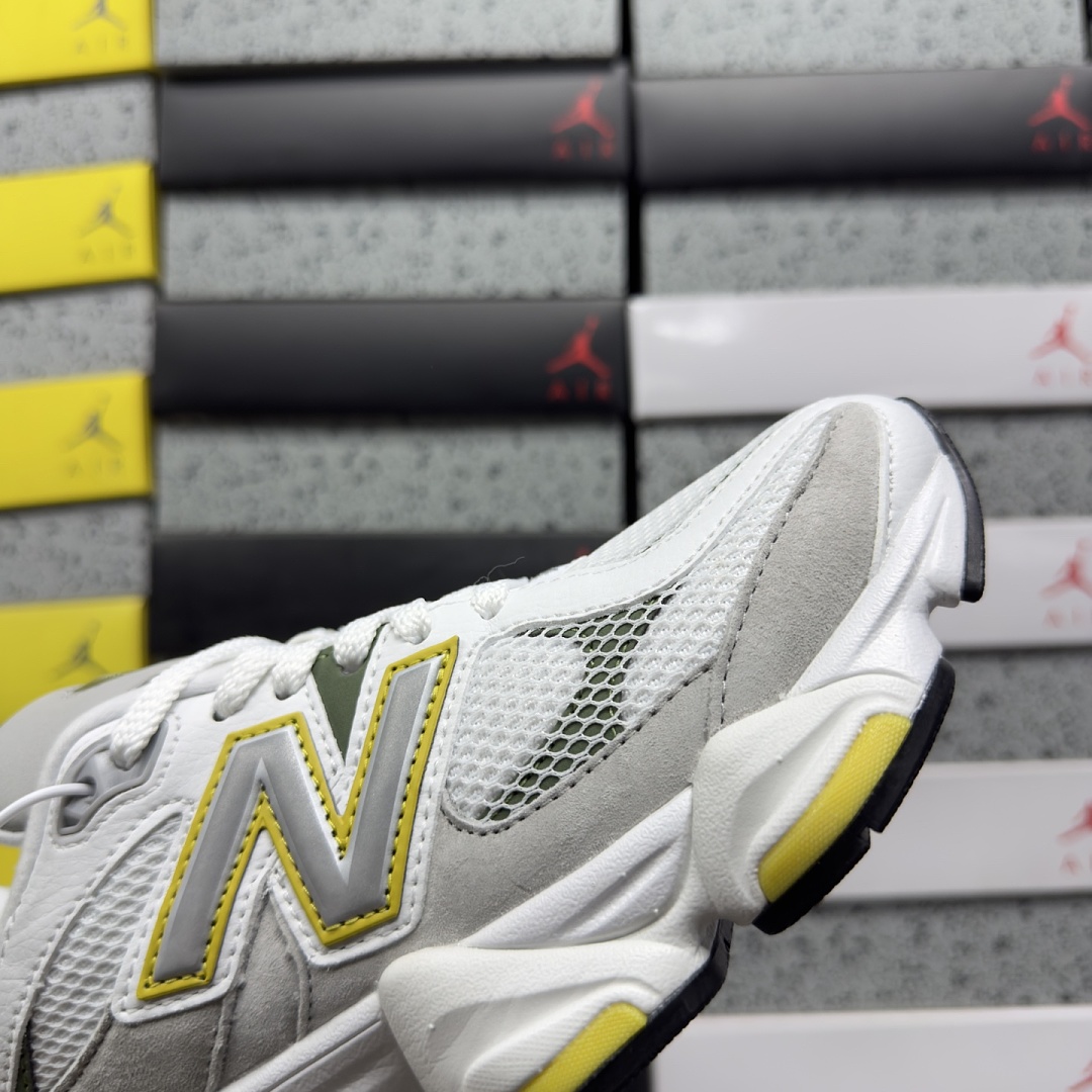 New Balance 9060 White Apollo (Gold) - Image 5