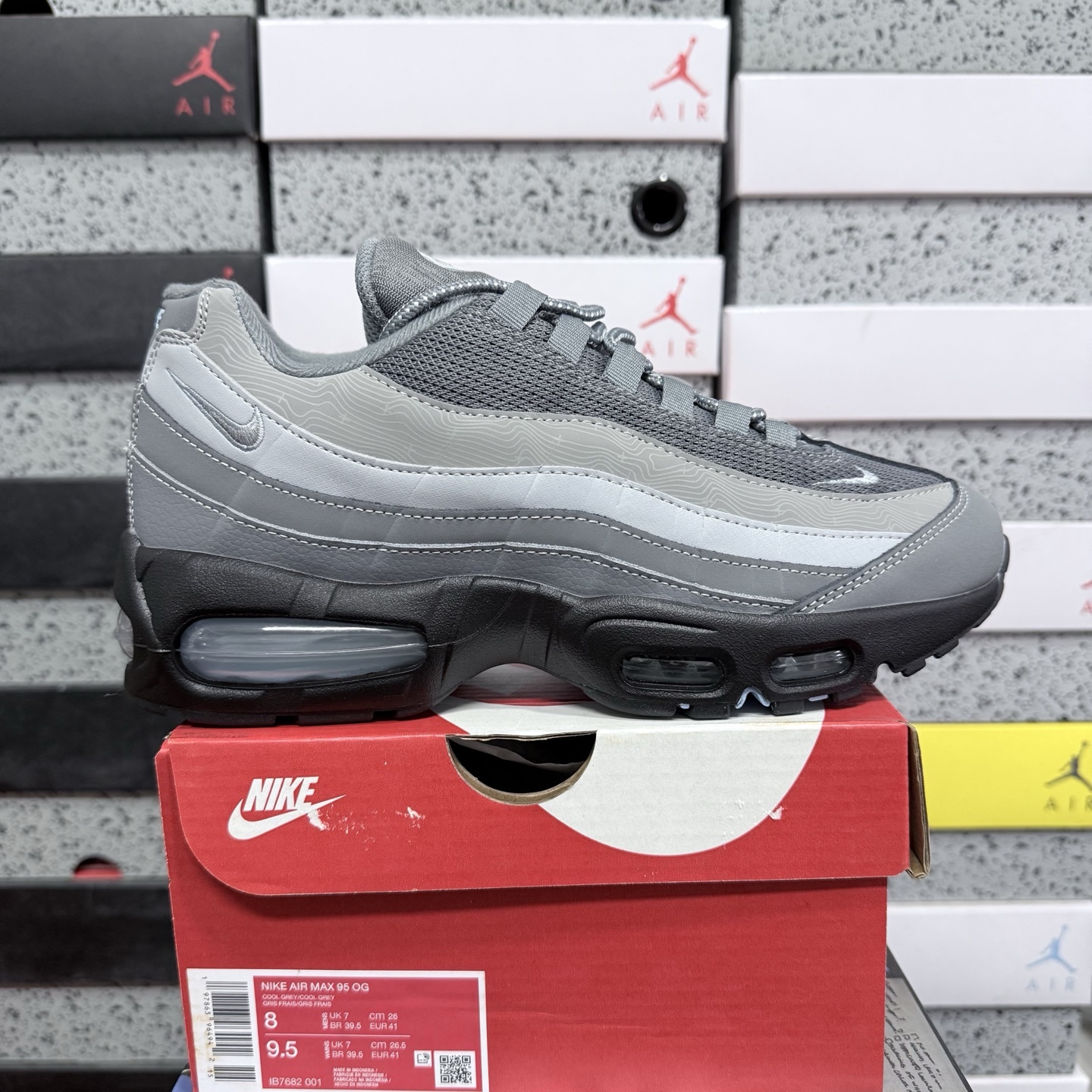 Nike Air Max 95 OG Big Bubble Cool (Grey) - Image 11