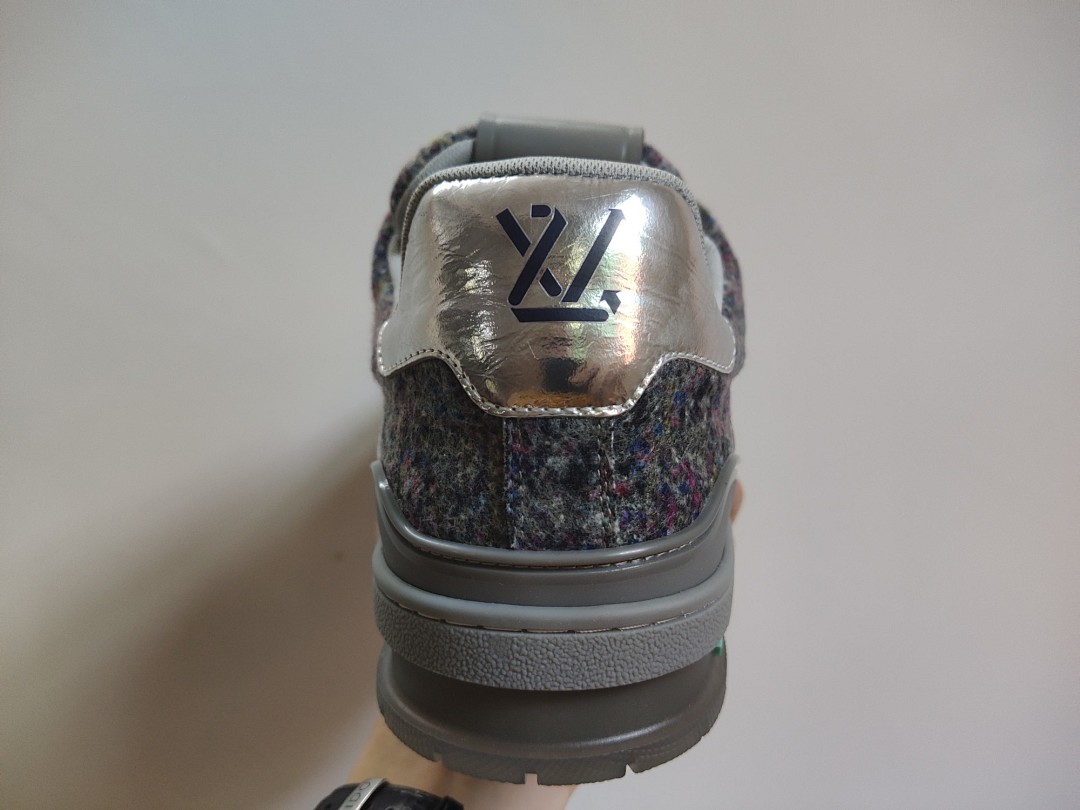 Louis Vuitton LV Trainer Grey Multicolor - Image 4