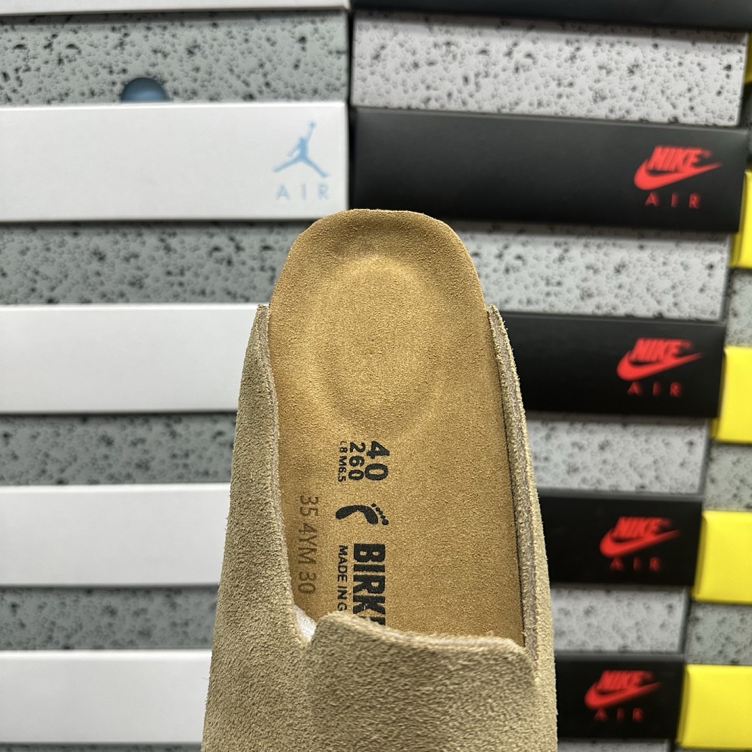 Birkenstock Birken Boston Soft Footbed Khaki Amsterdam - Image 4