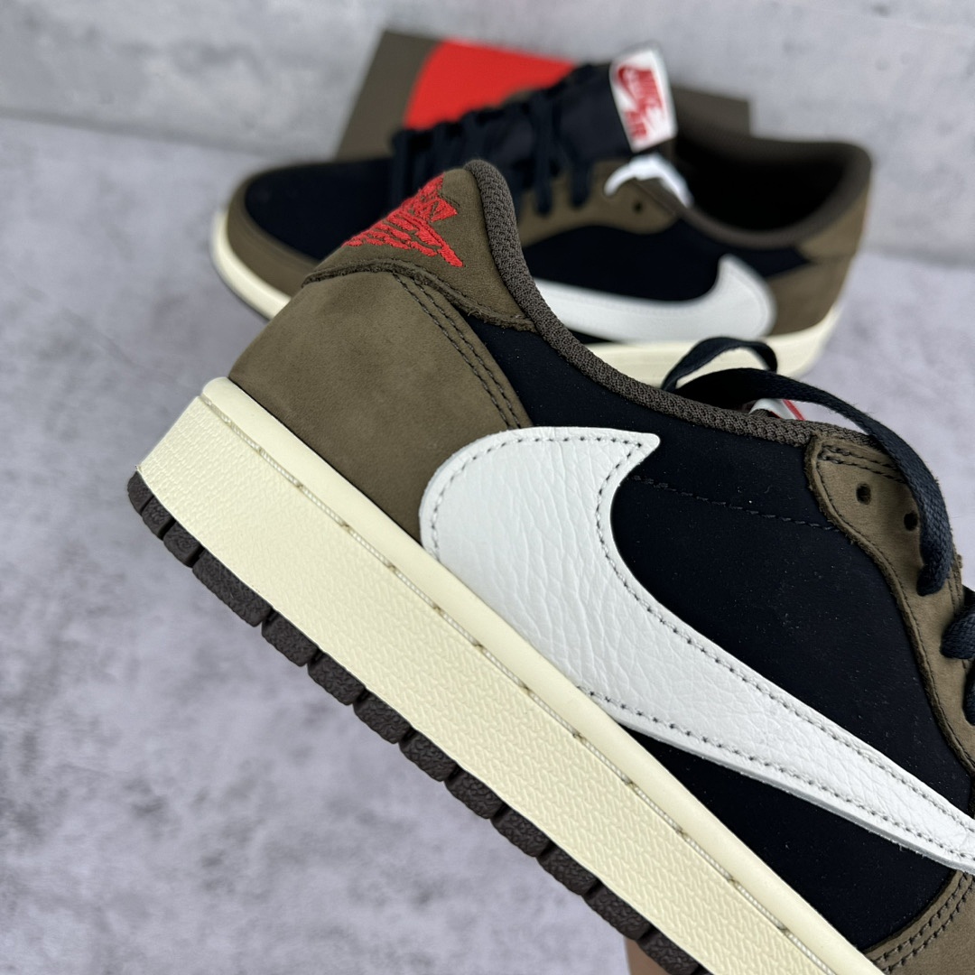 Chanel Jordan 1 Retro Low OG SP Travis Scott (Mocha) - Image 7