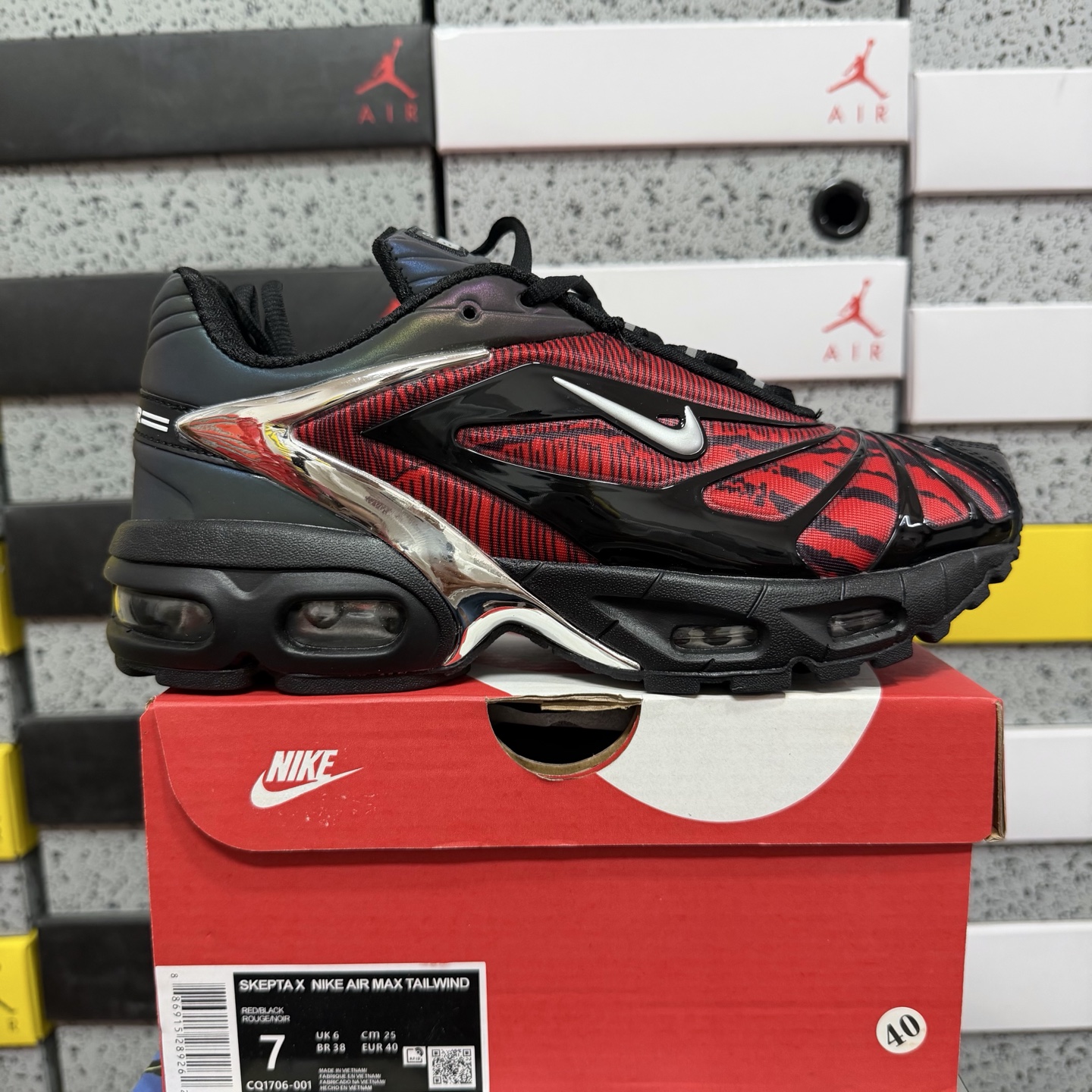 Nike Air Max Tailwind 5 Skepta Bloody Chrome CQ1706-001 - Image 10