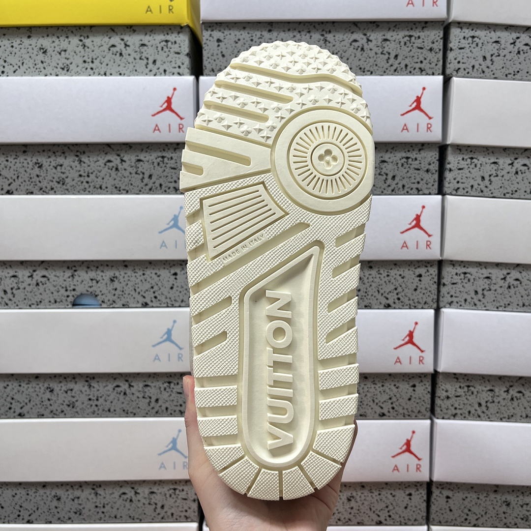 Louis Vuitton Trainer Maxi (Cream Yellow) - Image 6