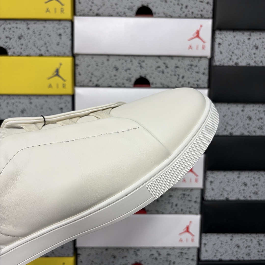 Zegna Deerskin Triple Stitch (White) - Image 4