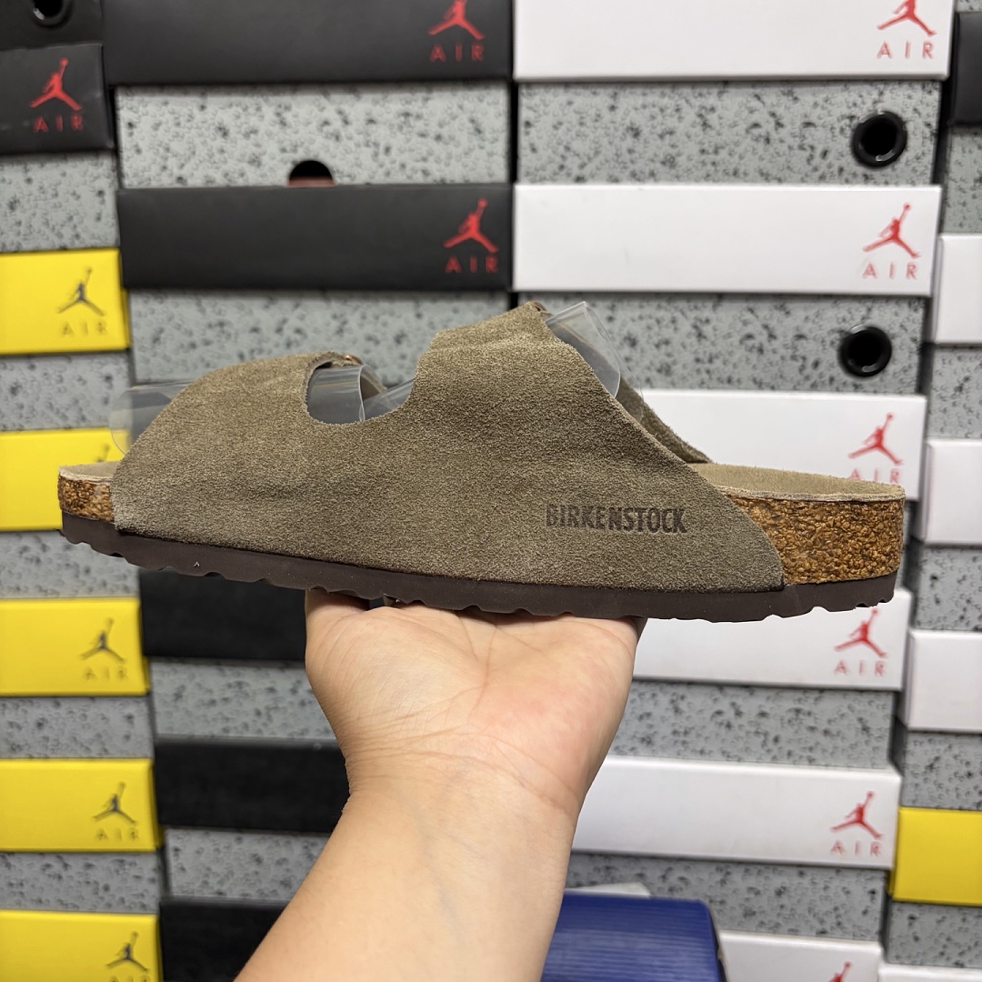 Birkenstock Birken Arizona Birkibuc 0951303 (Grey) - Image 7