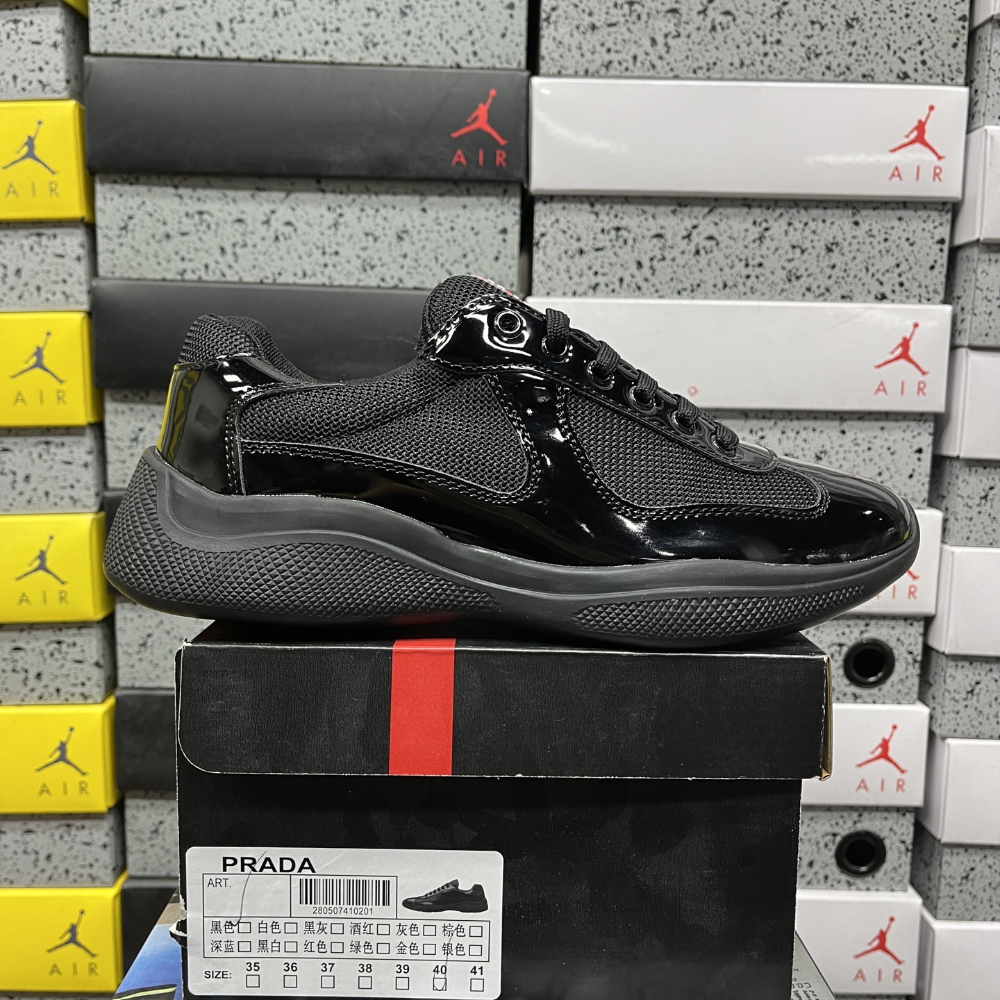 Prada America's Cup Black 4E3400 - Image 11
