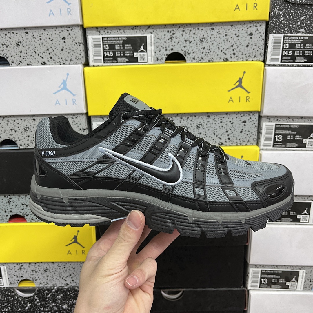 Nike P-6000 Black Cool Grey Celestine (Blue) - Image 9