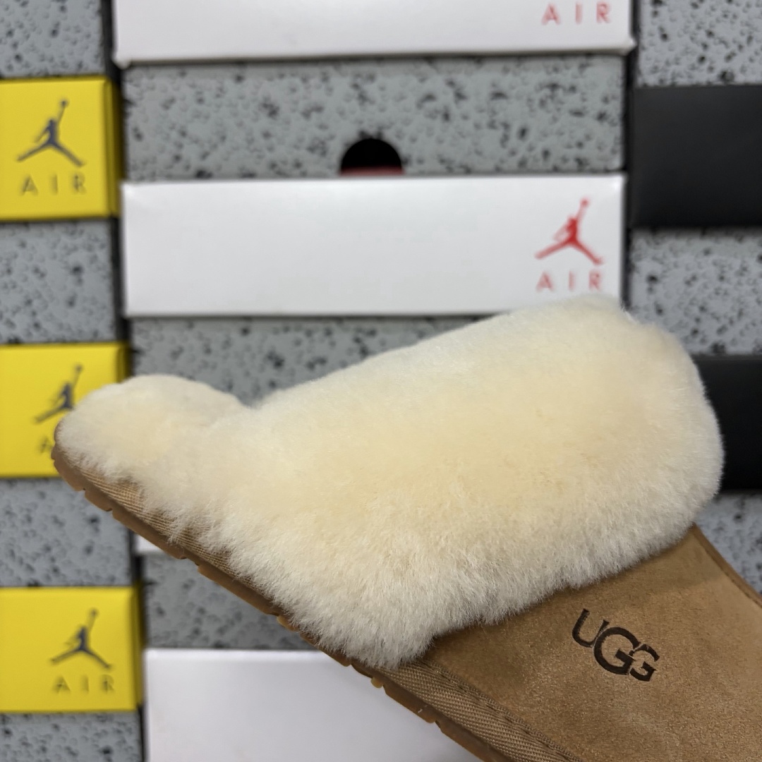 UGG Scuffette II Slipper Chestnu Thin Sole Slides -2550 - Image 6