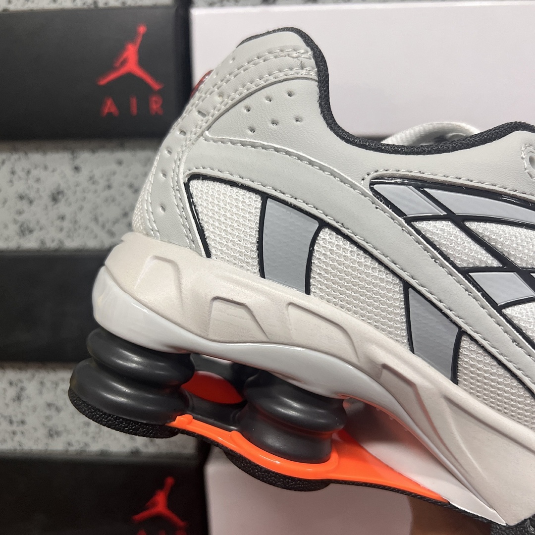 Nike Shox Ride 2 Light Smoke Grey Total (Orange) - Image 7