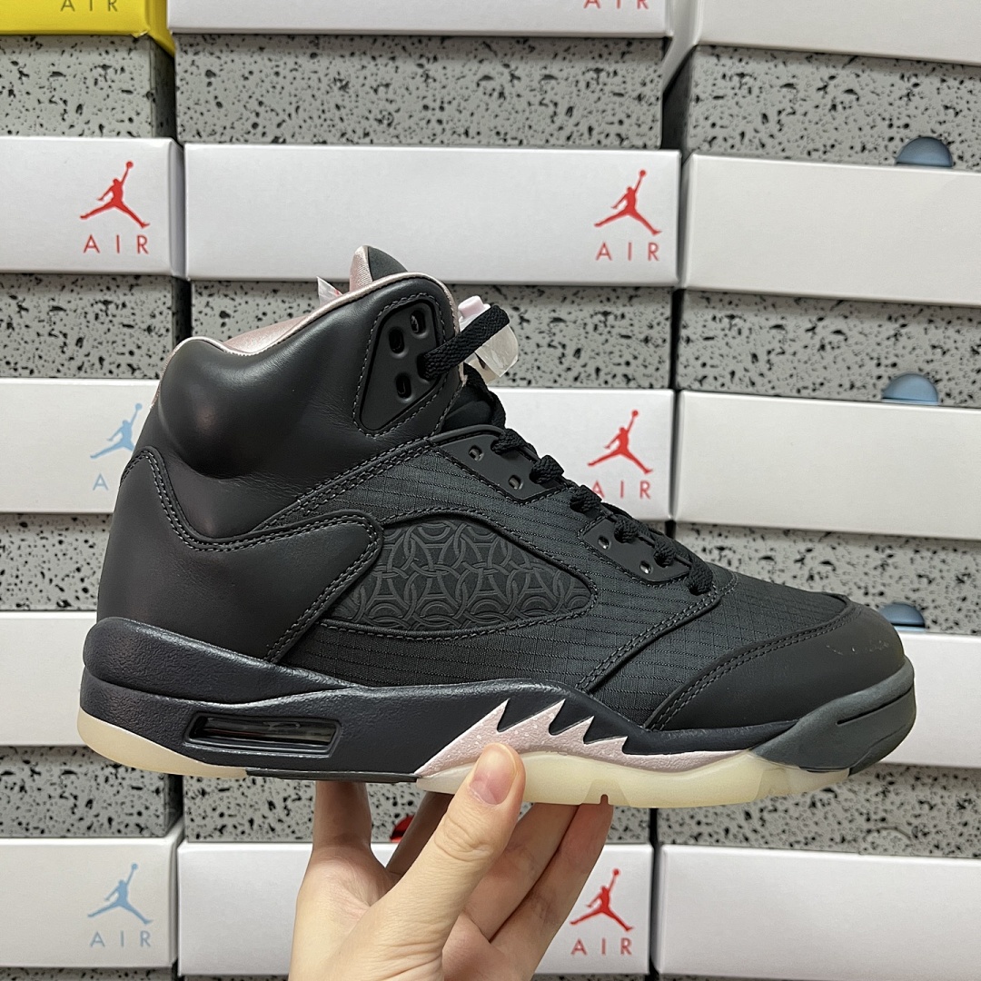 Nike Jordan 5 Retro PSG Paris Saint-Germain Off Noir HQ3004-001 - Image 6