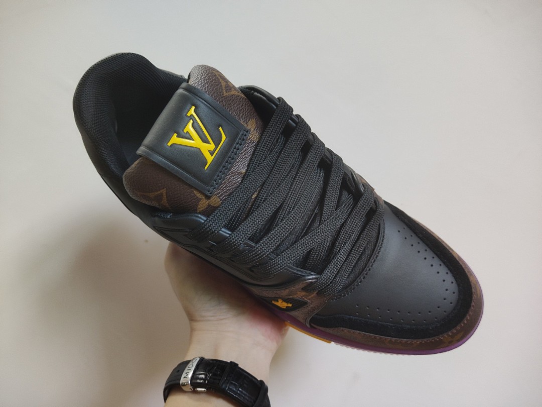 Louis Vuitton LV Trainer Monogram (Purple) - Image 2