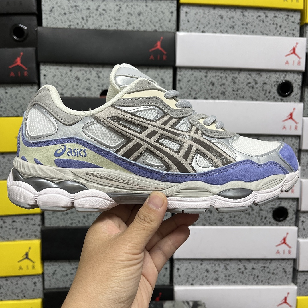 ASICS Gel-NYC Cream Cloud (Grey Blue) - Image 10