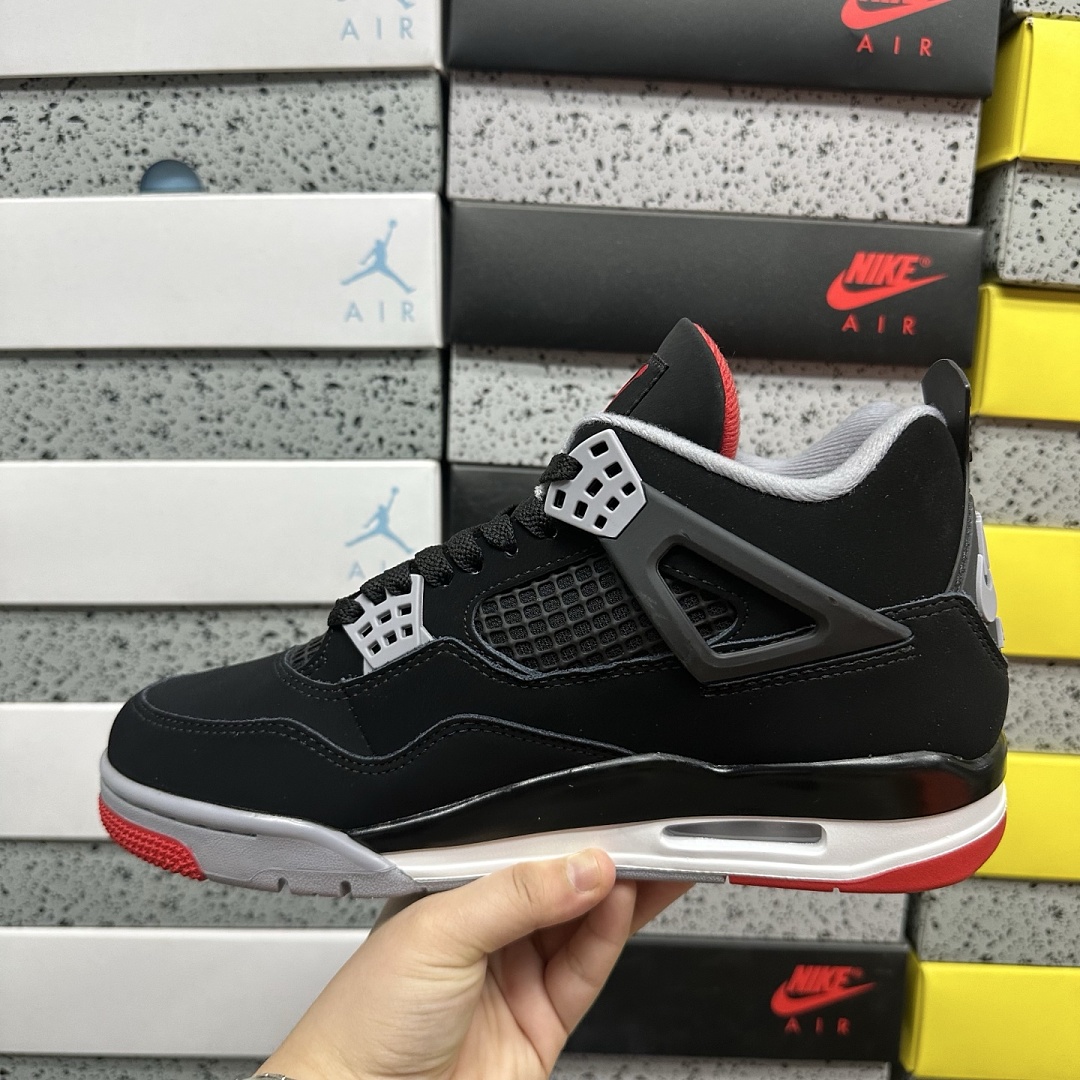 Nike Jordan 4 Retro OG (Bred) - Image 5