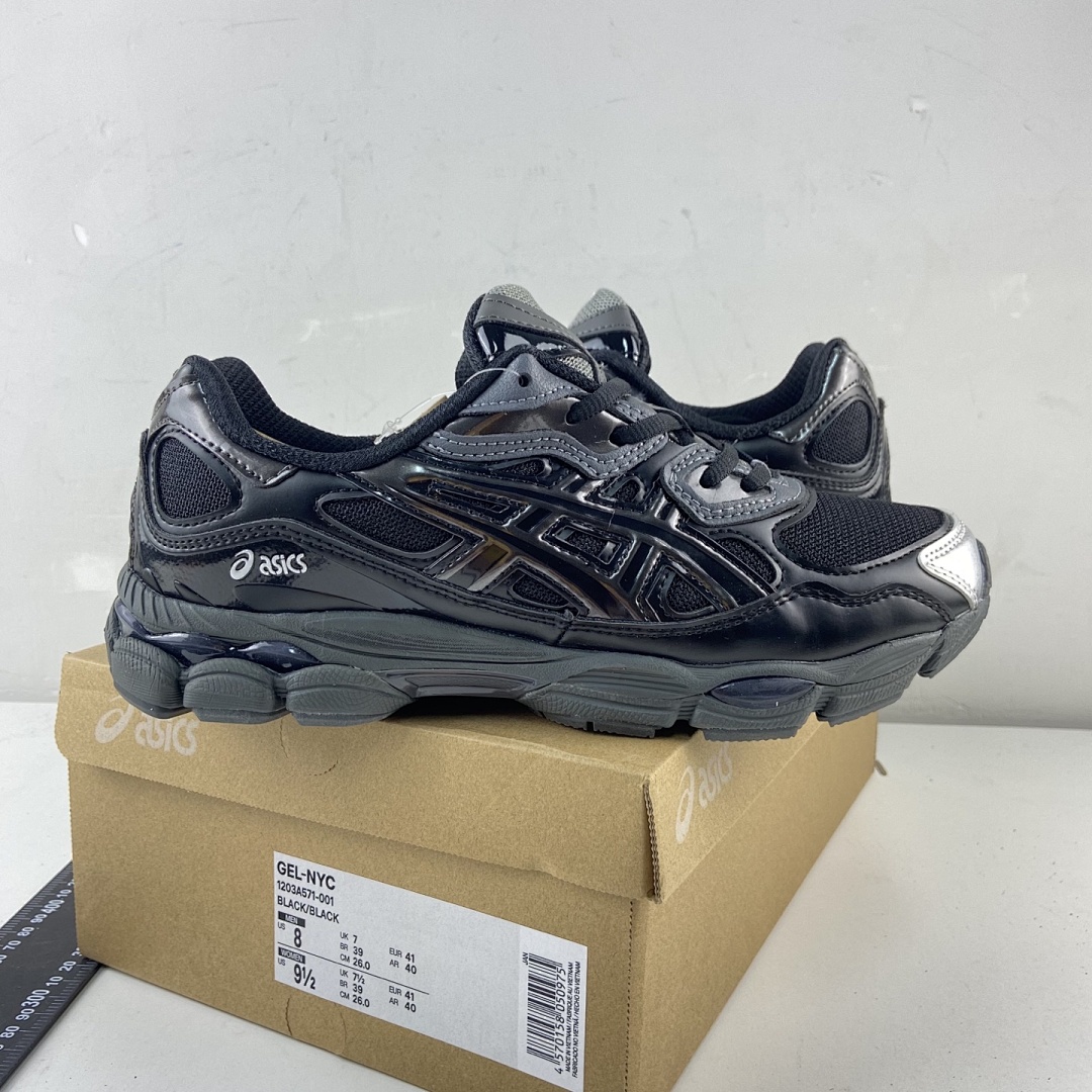 ASICS Gel-NYC Kicki Yang Zhang Black Pure Silver NYC Collab - Image 2