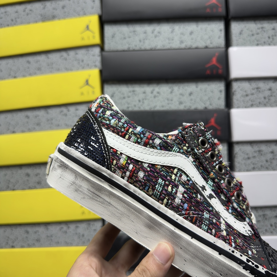 Vans Premium Old Skool Charms (Black Grey) - Image 3