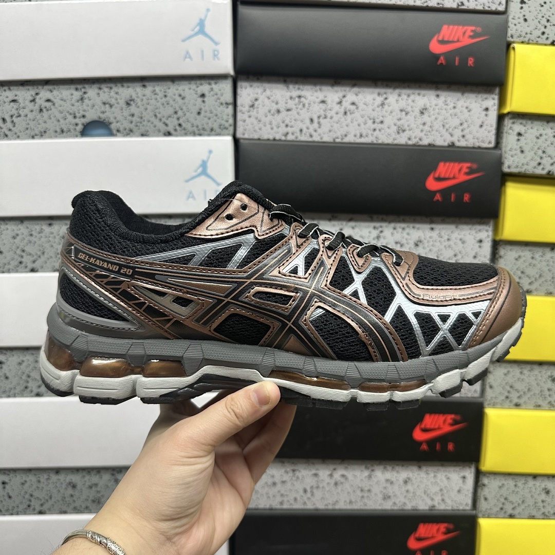 ASICS Gel-Kayano 20 Black Reddish (Brown) - Image 9
