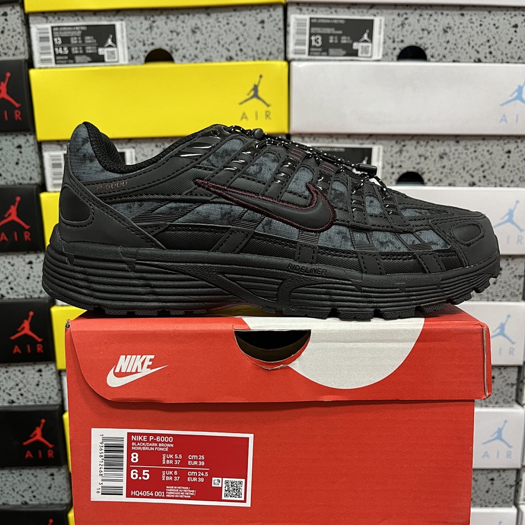 Nike P-6000 Black Burgundy Crush