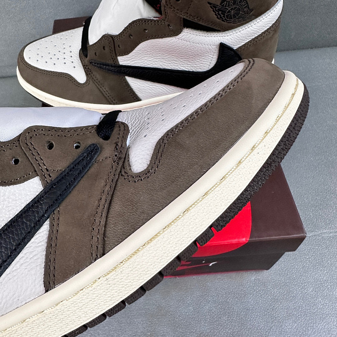 Chanel Travis Scott X Air Jordan 1 Low High Top - Image 4