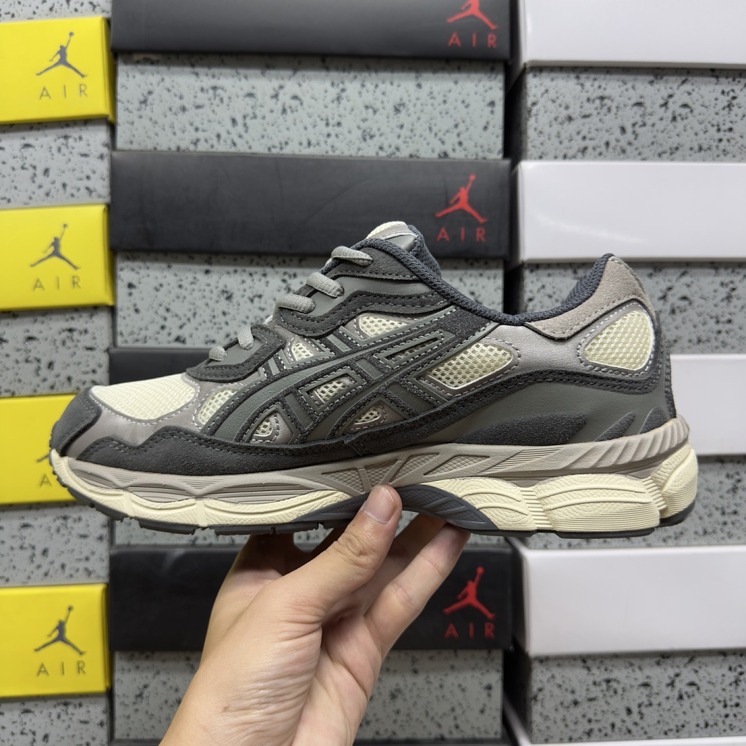 ASICS Gel-NYC Oatmeal Obsidian (Grey) - Image 4