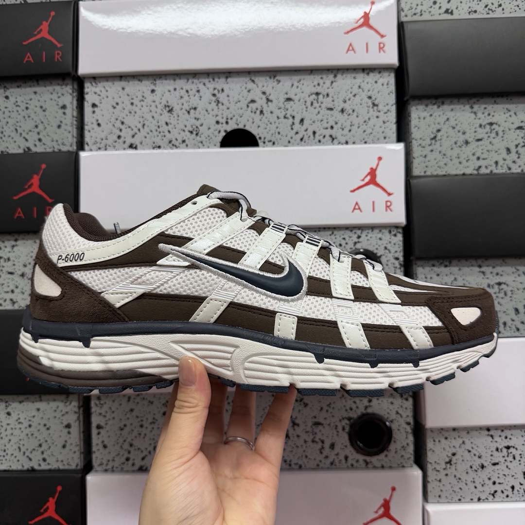Nike P-6000 Phantom Baroque Brown Metallic Summit White Armory Navy HV8972-001 - Image 6