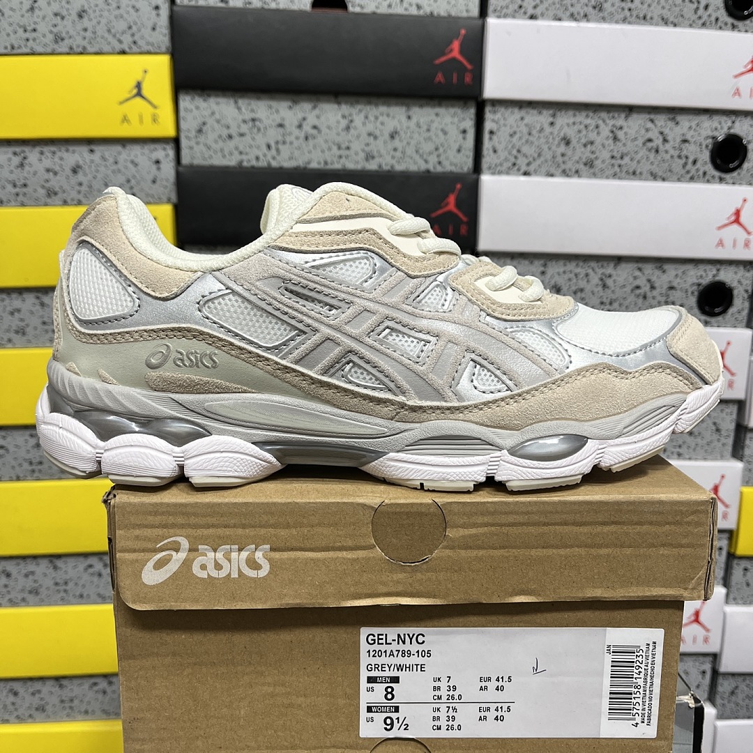ASICS Gel-NYC White Oyster (Grey)
