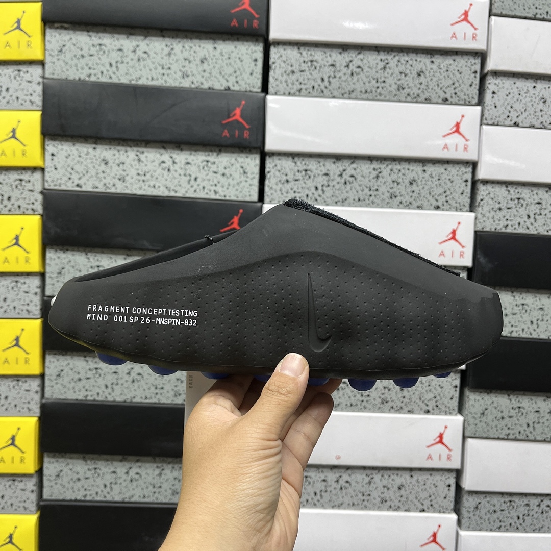 Nike Mind 001 Slide Fragment (Black) - Image 4