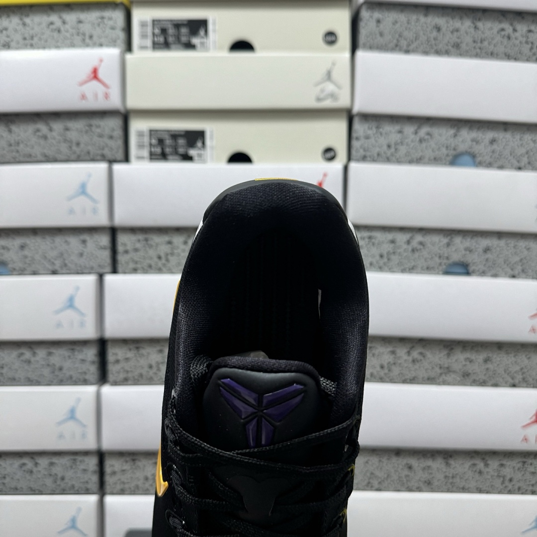 Nike Kobe 9 EM Low Protro TB Black University Gold ZK9 - Image 7