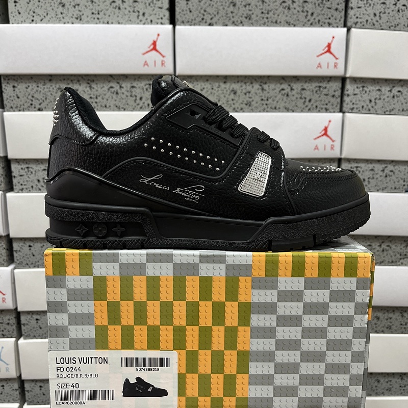 Louis Vuitton Trainer Rhinestone