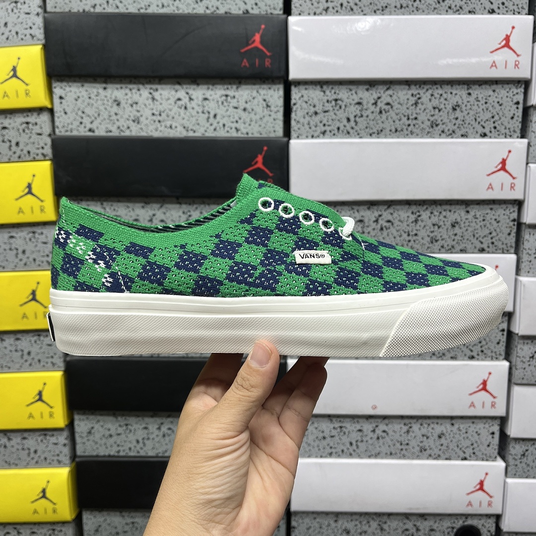 Vans LX Authentic 44 EK Punk Check (Green Navy)