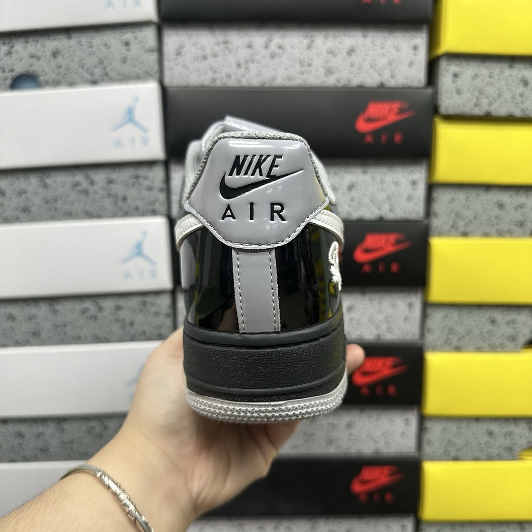 Nike Air Force 1 Low Syna Central Cee Black White Smoke (Grey) - Image 8