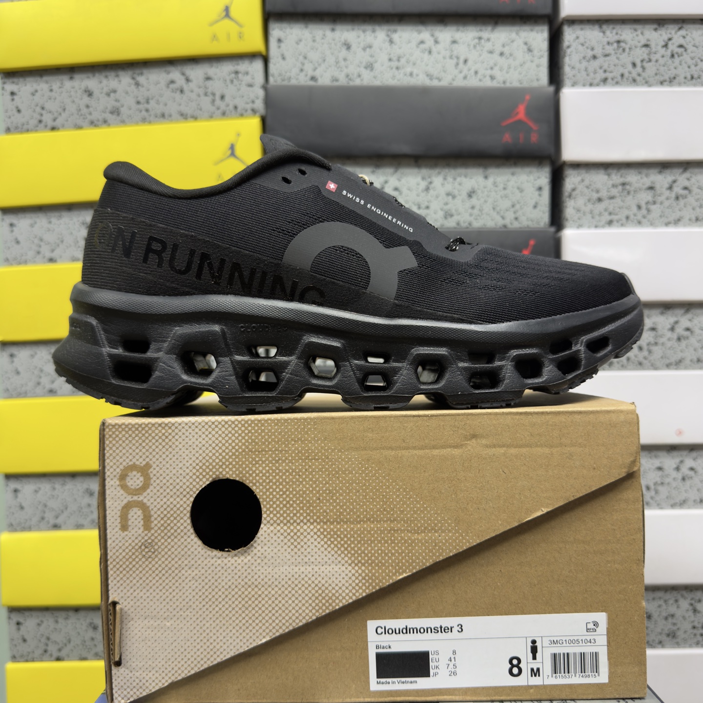 On Running Running Cloudmonster 3 (Black) - Image 10
