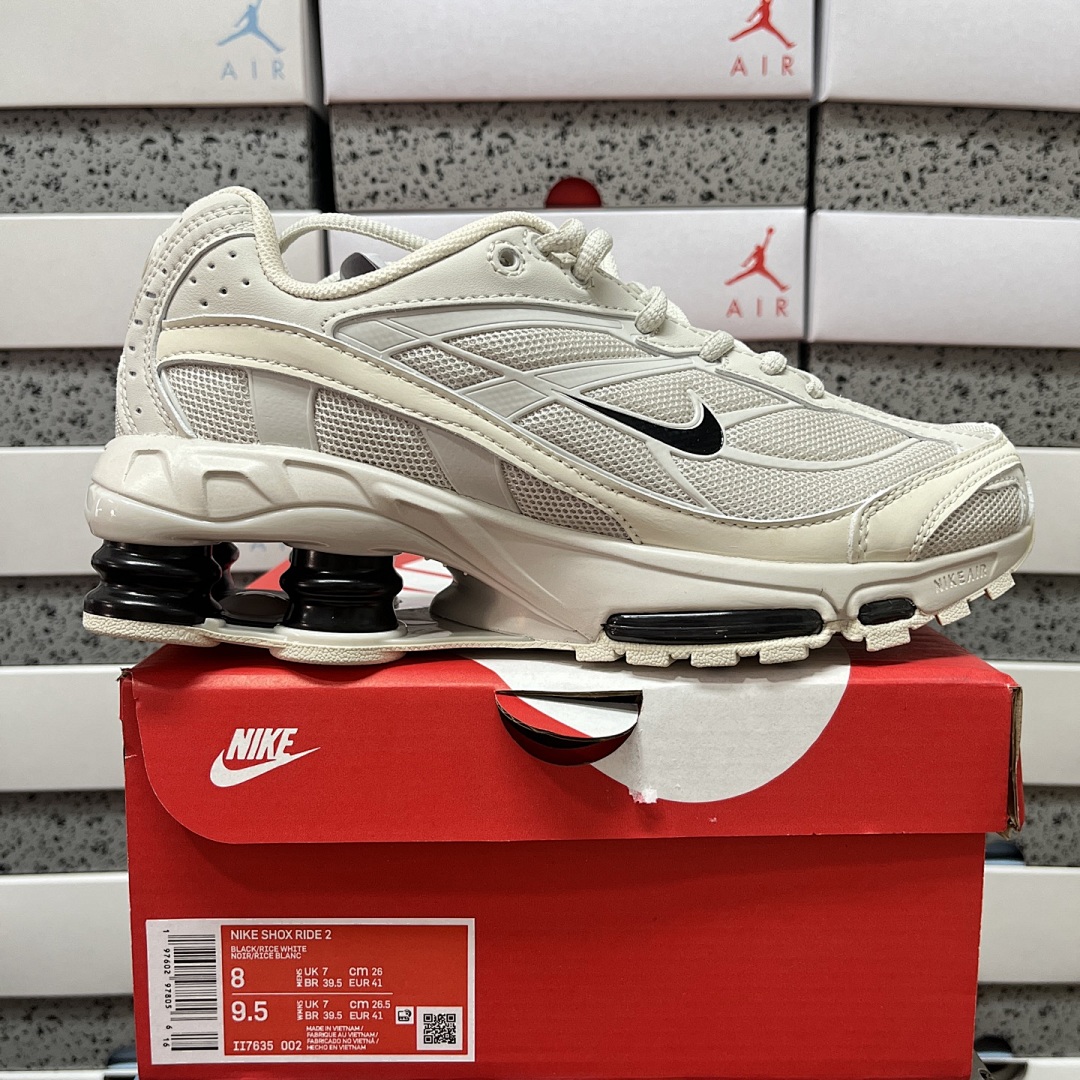 Nike Shox Ride 2 (Light Bone Metallic Black)