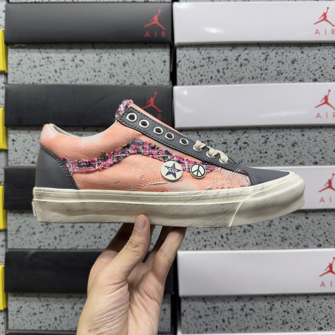 Vans Old Skool 36 LX Souvenir Asphalt VN000E8VE4A (Pink) - Image 6