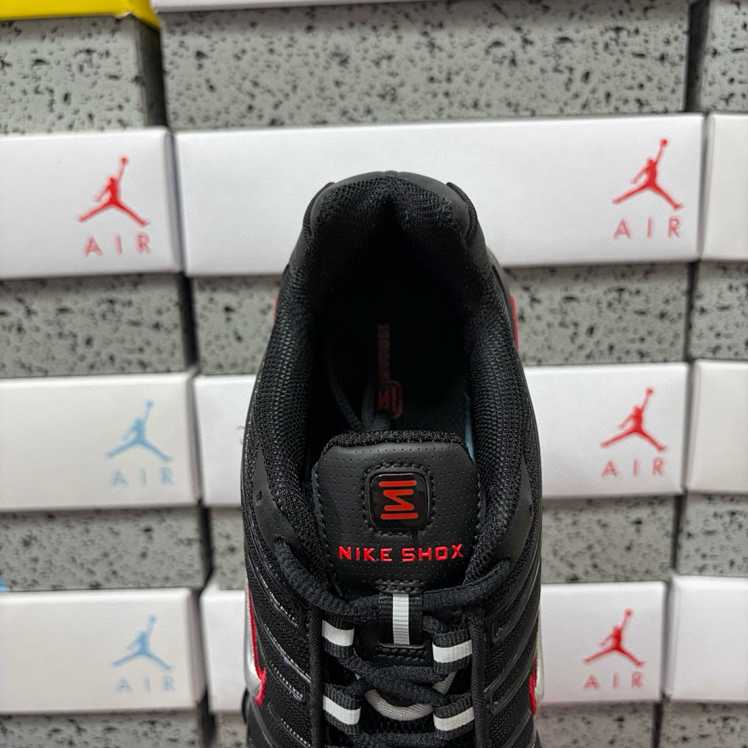 Nike Shox TL Black University (Red) - Image 8