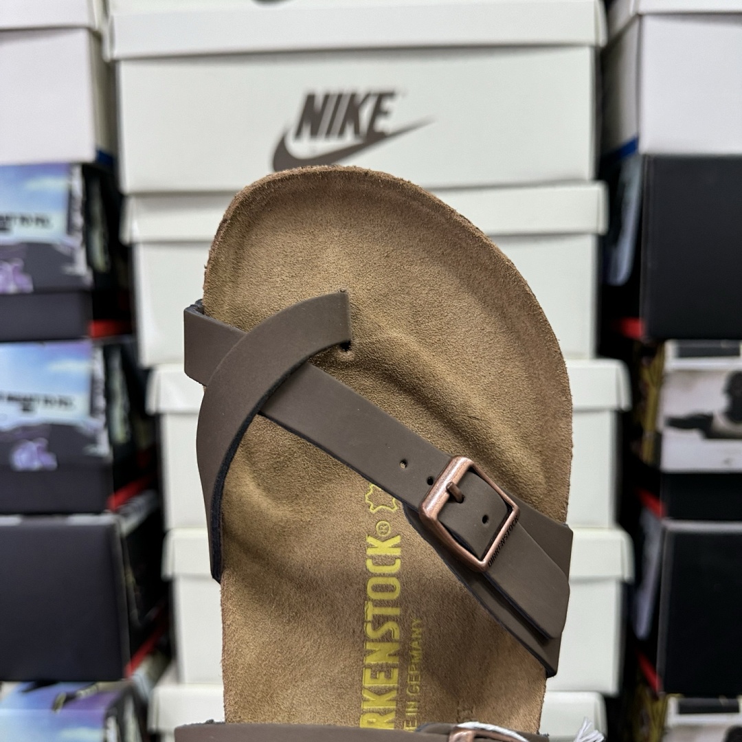 Birkenstock Birken Arizona Birkibuc Double Buckle Flip Flops - Image 5
