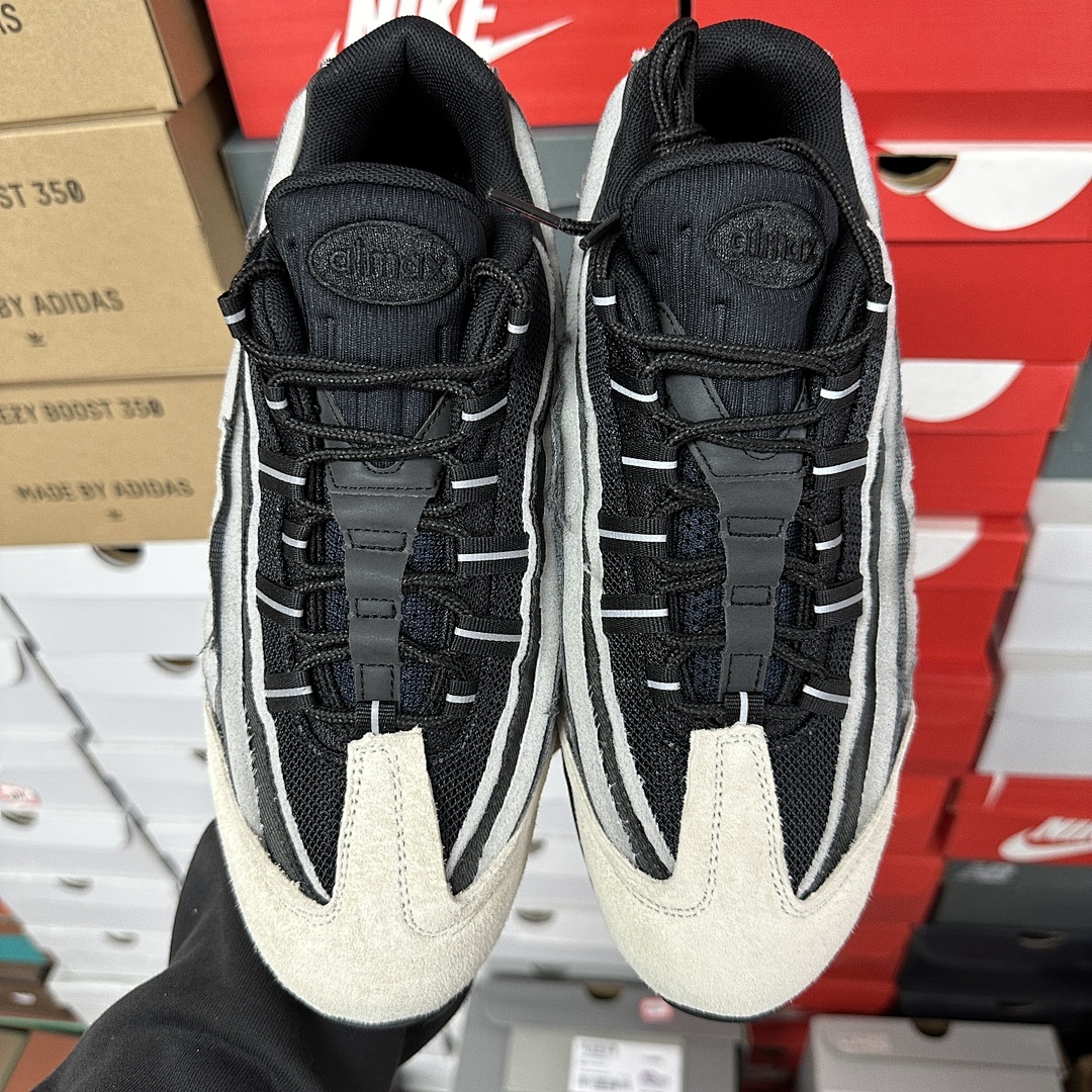 Nike Air Max 95 Comme Des Garcons Black Grey CU8406-101 CDG - Image 14