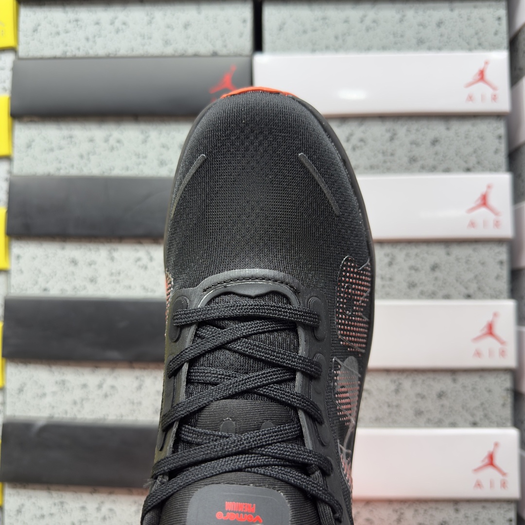Nike Vomero Premium Black Bright Crimson - Image 2