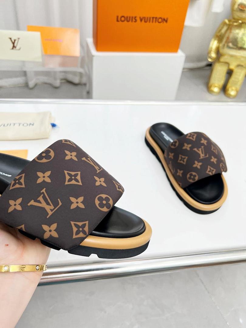 Louis Vuitton Velcro Slippers - Image 5