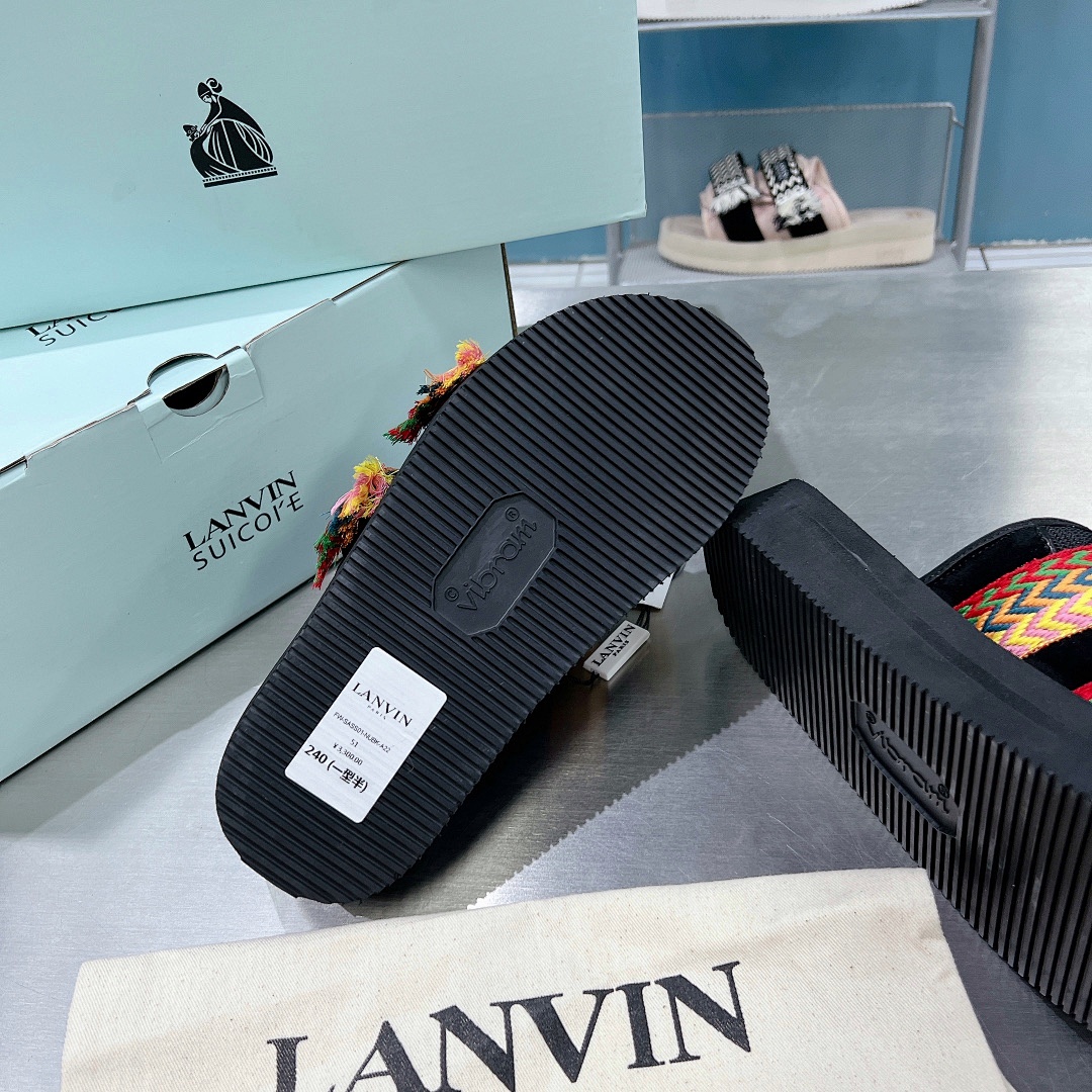 Lanvin SUICOKE X CURB Sandal - Image 13