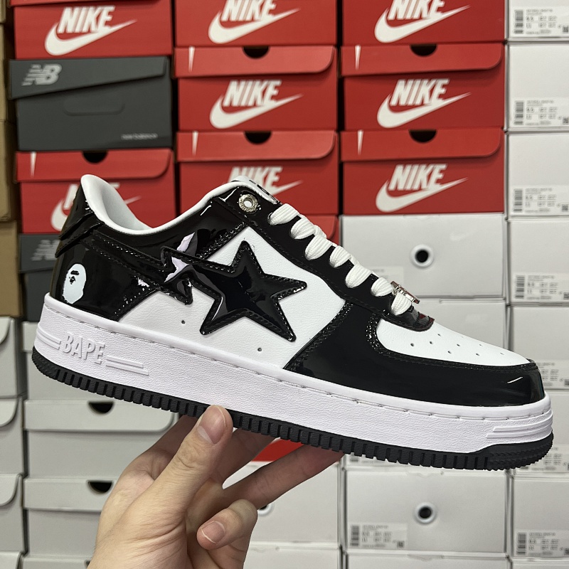 Bape A Bathing Ape Bape Sta Low (Black)