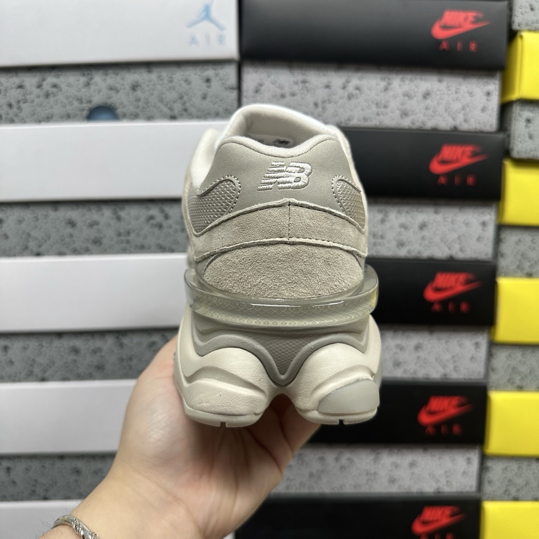 New Balance 9060 Grey Moonbeam - Image 4