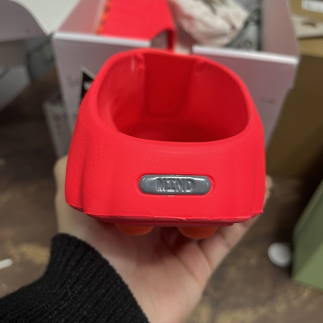 Nike Mind 001 Slide Solar (Red) - Image 7