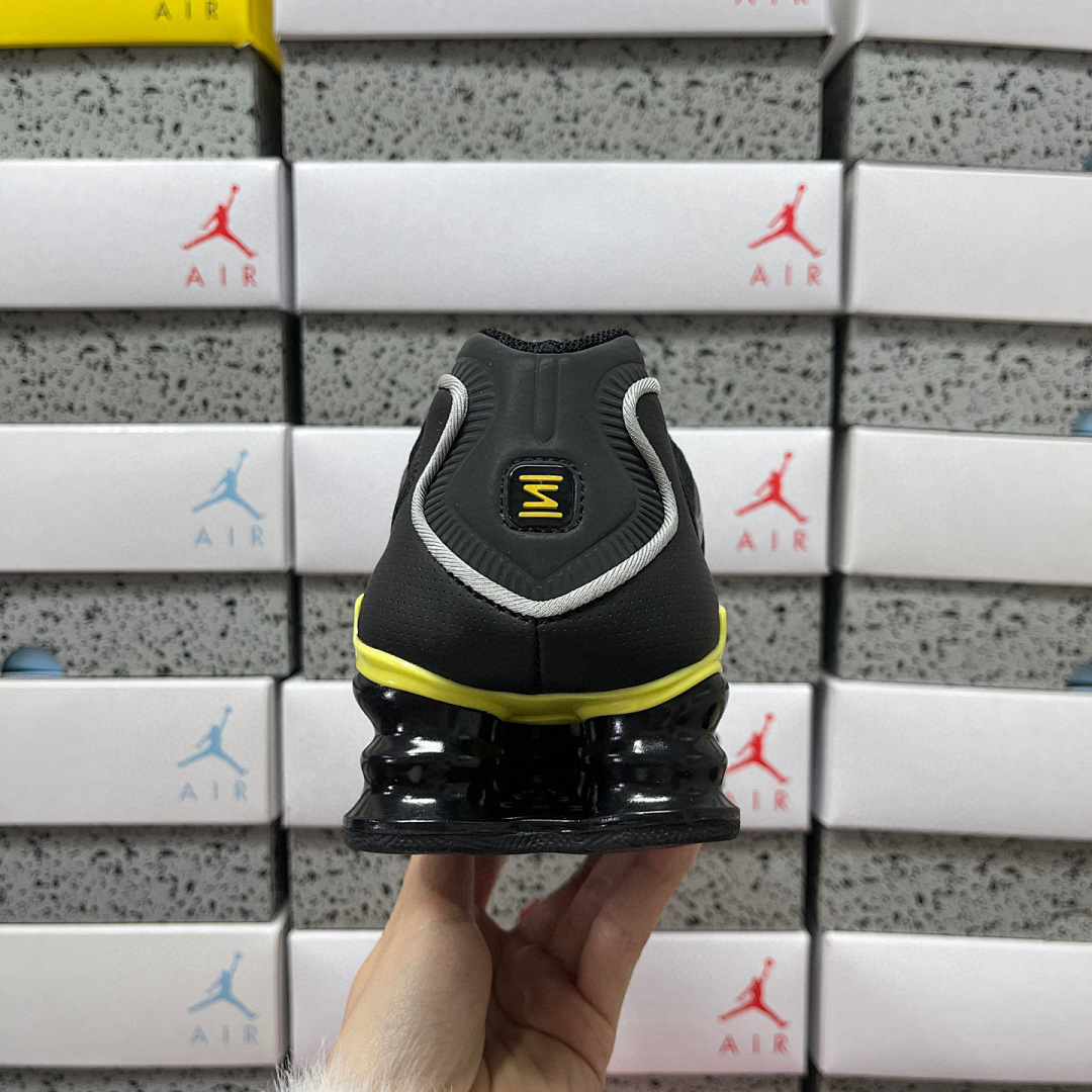 Nike Shox TL Black Dynamic (Yellow Metallic Silver) - Image 8