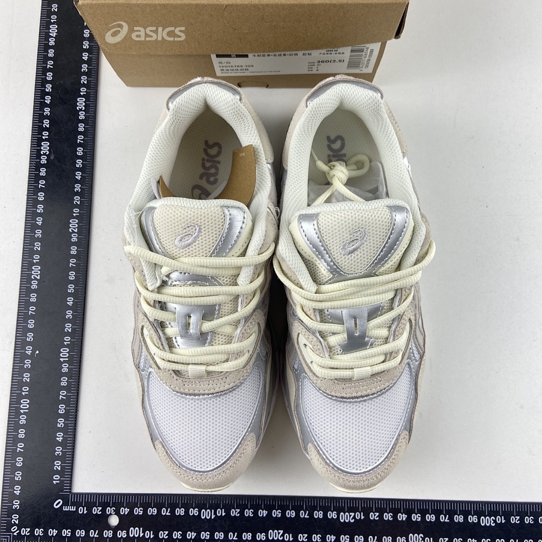 ASICS Gel-NYC White Oyster Grey NYC - Image 8