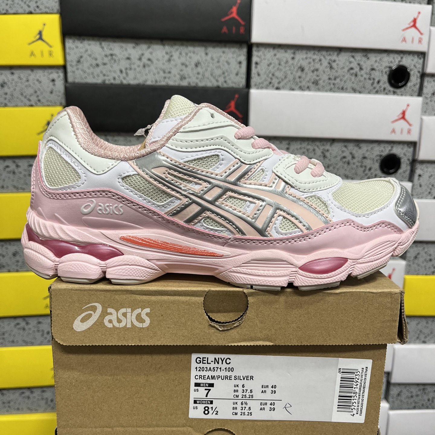 ASICS Gel-NYC Kicki Yang Zhang (Pink Cream Pure Silver) - Image 11