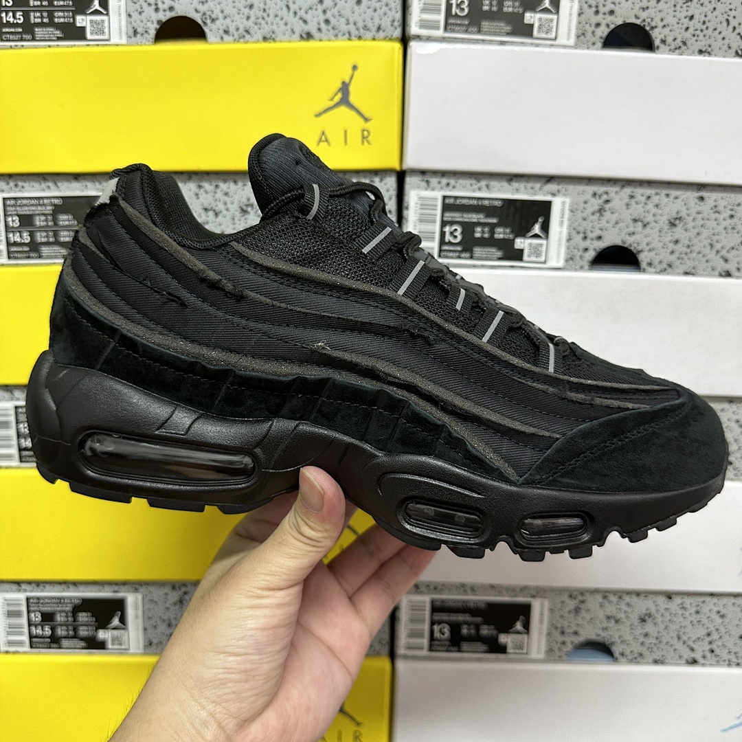 Nike Air Max 95 Comme Des Garcons Black CDG - Image 8