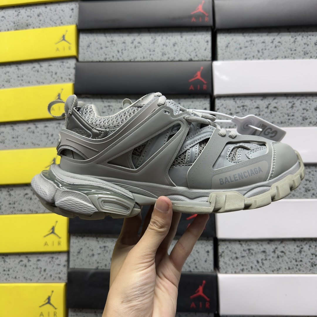 Balenciaga BLCG Track 4162 (Grey) - Image 5