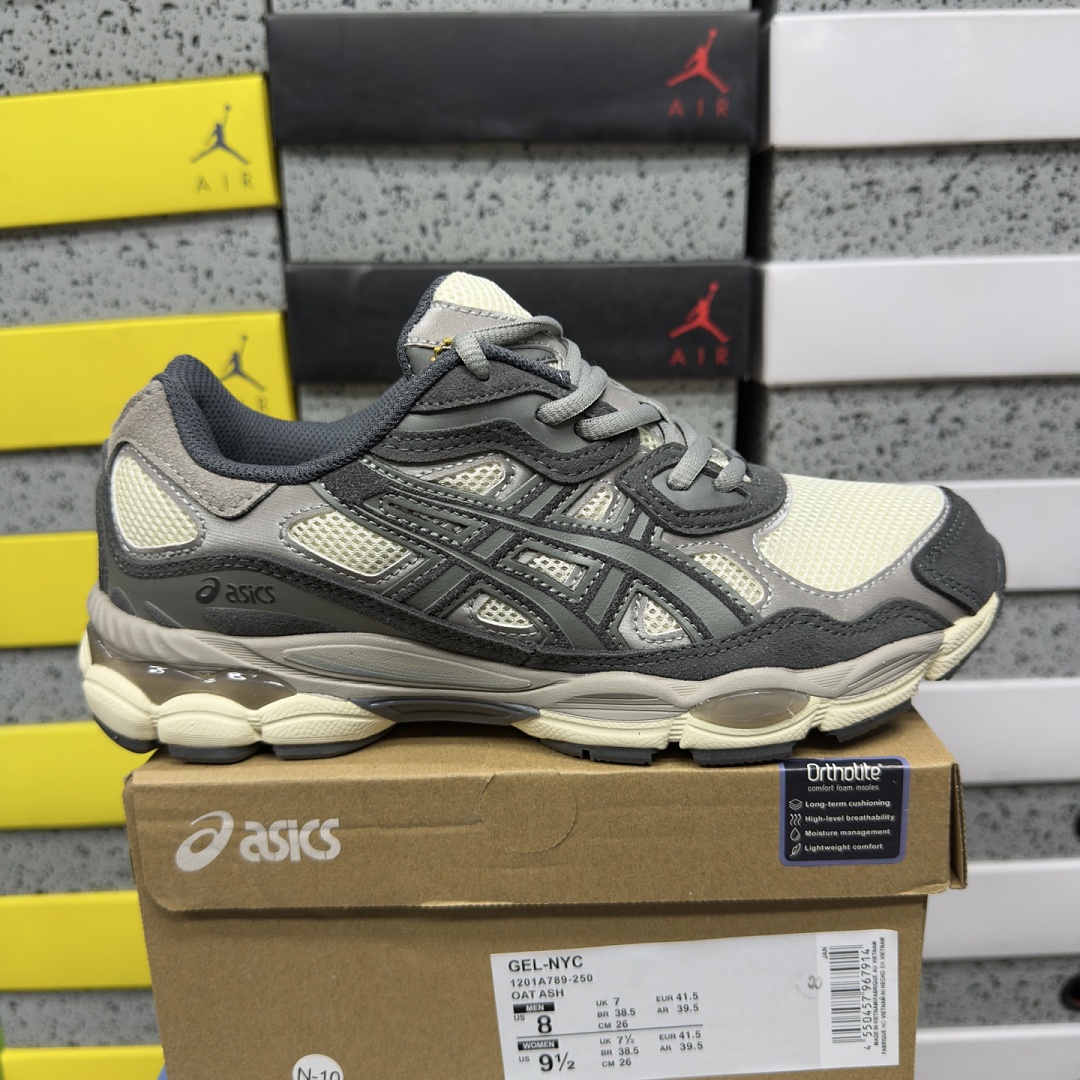 ASICS Gel-NYC Oatmeal Obsidian (Grey)