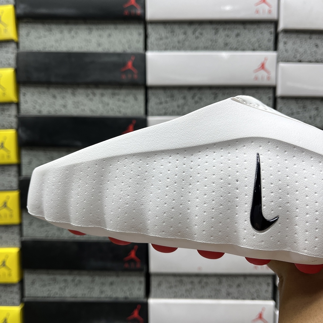 Nike Mind 001 Slide White Speed Red HQ4307-101 - Image 7