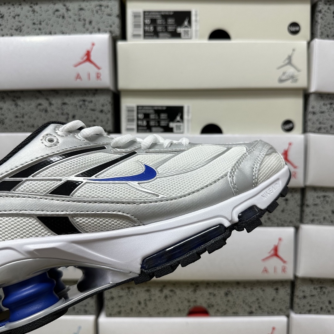 Nike Shox Ride 2 Photon Dust (Metallic Silver Navy) - Image 8